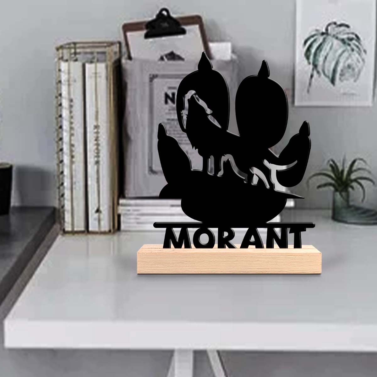 Home Office Minimalist - 1 peça de Ornamentos Metálicos Minimalistas
