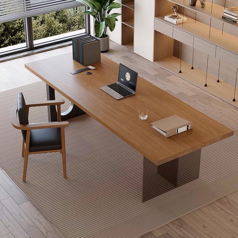 Home Office Furniture - Mesa de Escritório Flutuante de Acrílico