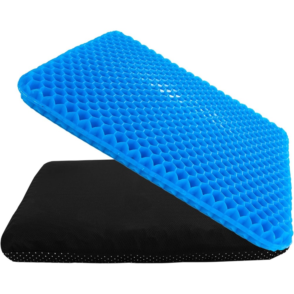 Mesh Back Cushion - Almofada de gel extra grossa com