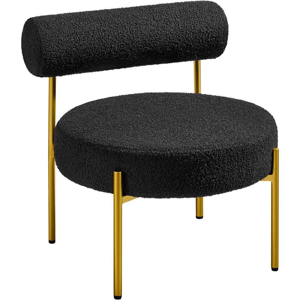 Home Office Furniture - Cadeira Elegante para Penteadeira com Pernas