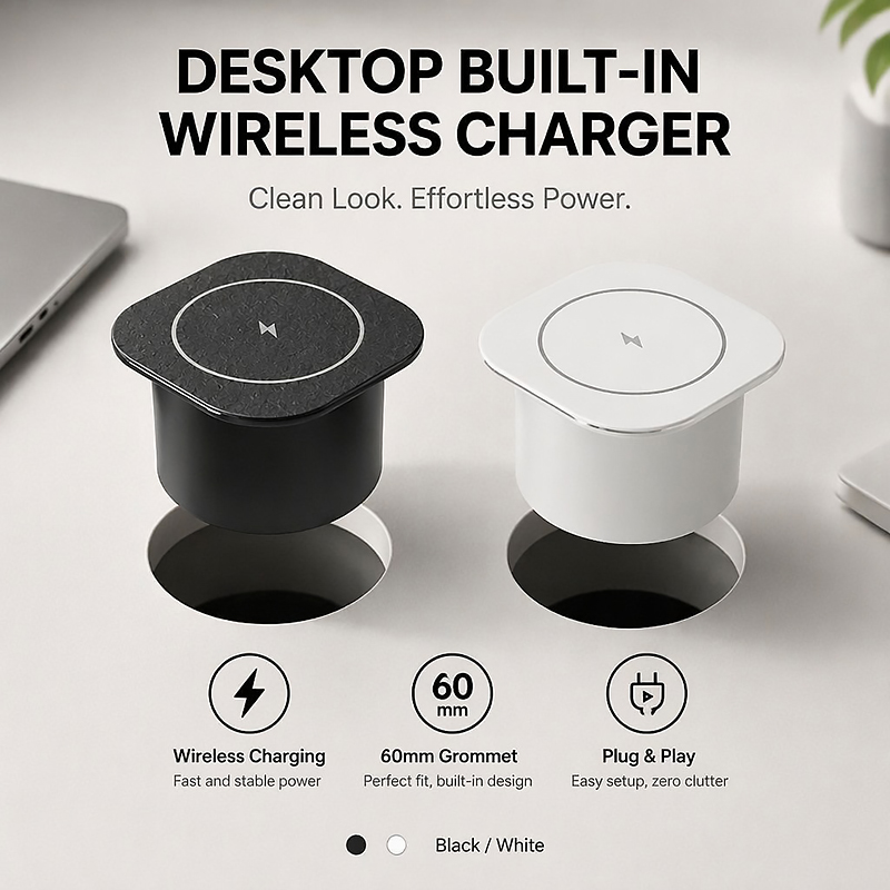 Carregador Sem Fio Embutido de - Home Office Of Uk avaliação e preço