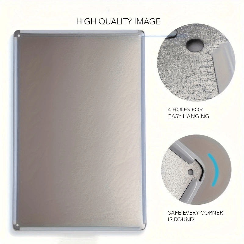 CIFBUY Placa de Metal Rústica  - Home Office For avaliação e preço
