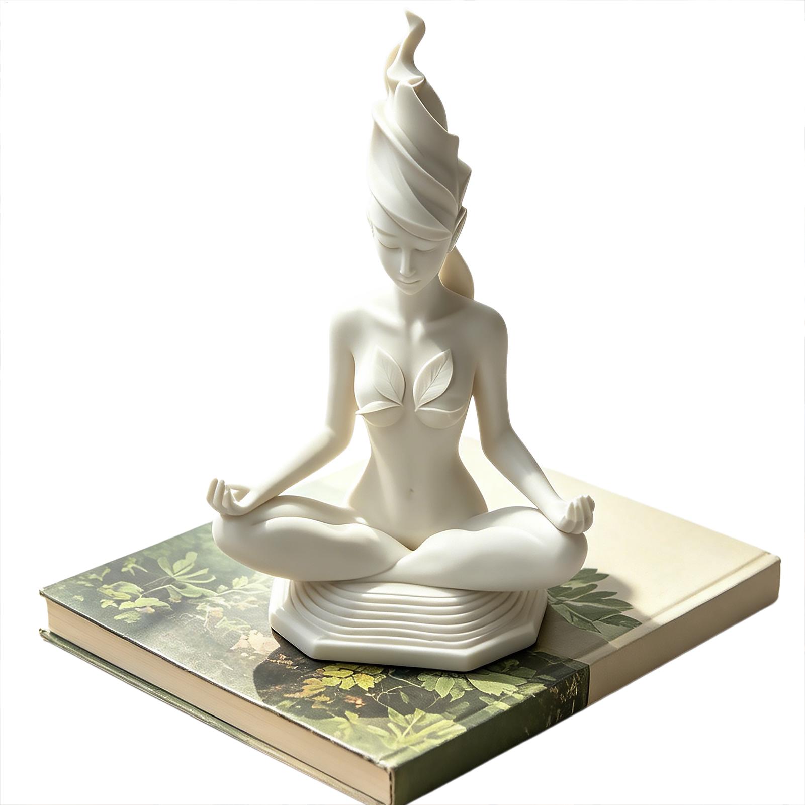 Escultura Abstrata de Mulher P - Home Office Yoga Room avaliação e preço