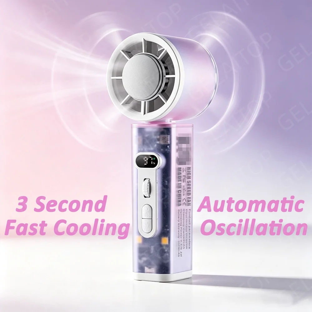 Ventilador Portátil de Mão 202 - Home Office Jobs avaliação e preço