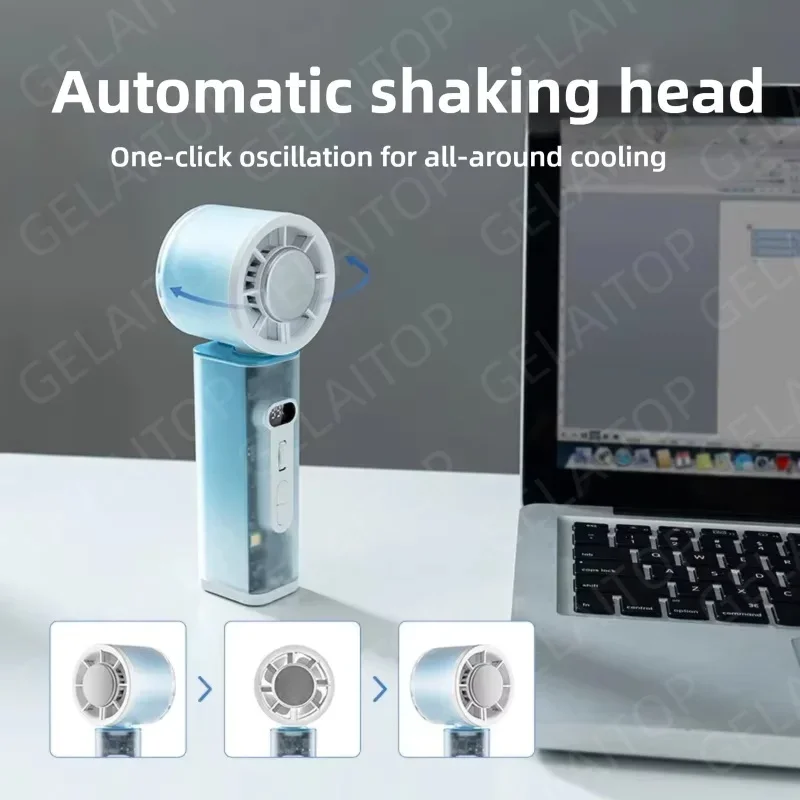 Ventilador Portátil de Mão 202 - Home Office Jobs avaliação e preço