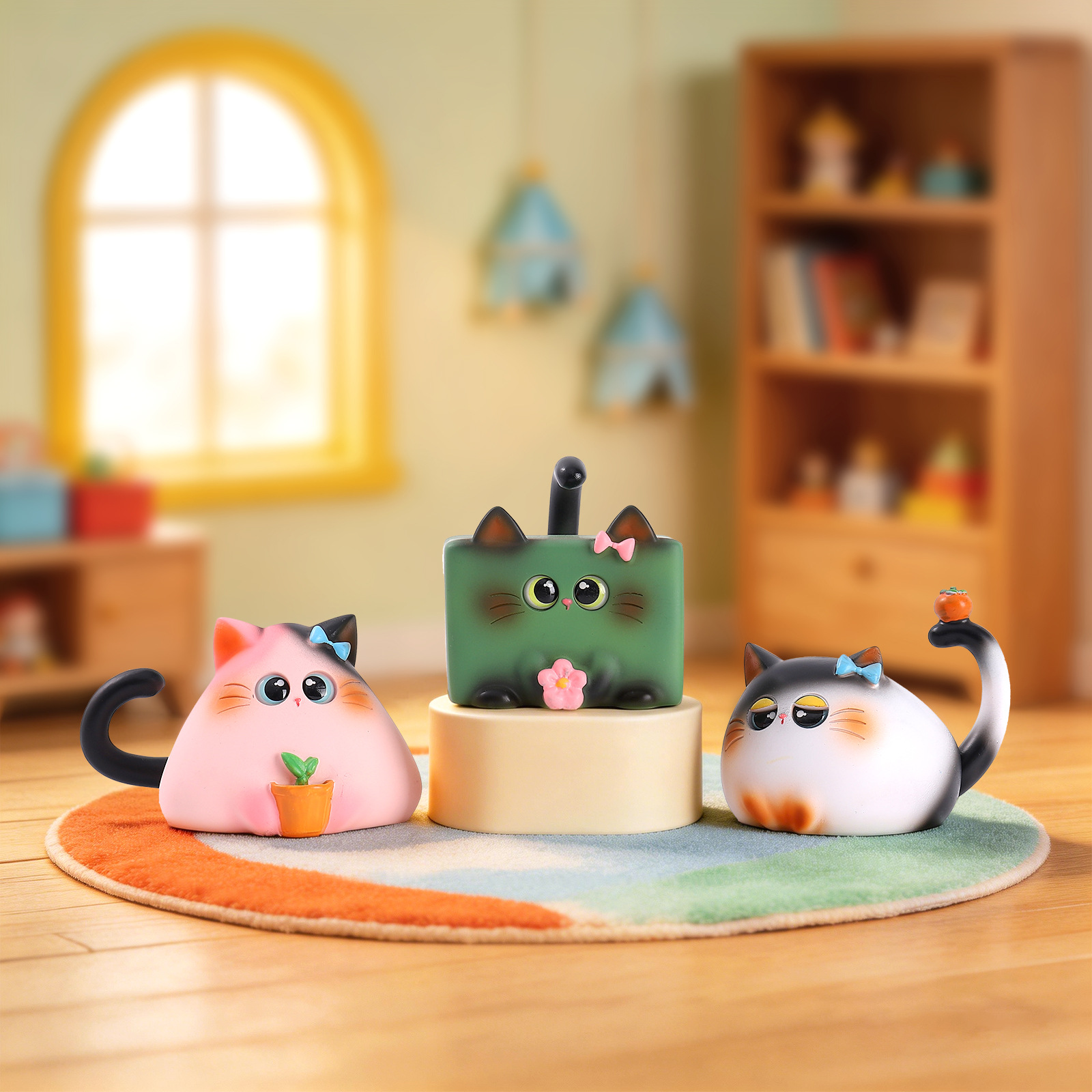 Figurinha de Gato em Caixa Sur - Home Office Jobs avaliação e preço