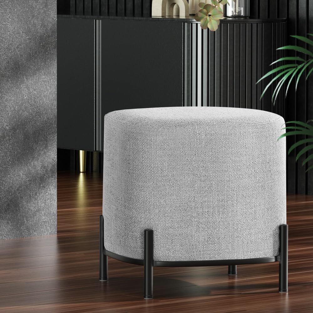 **/otoman, banquinho redondo p - Home Office Furniture avaliação e preço