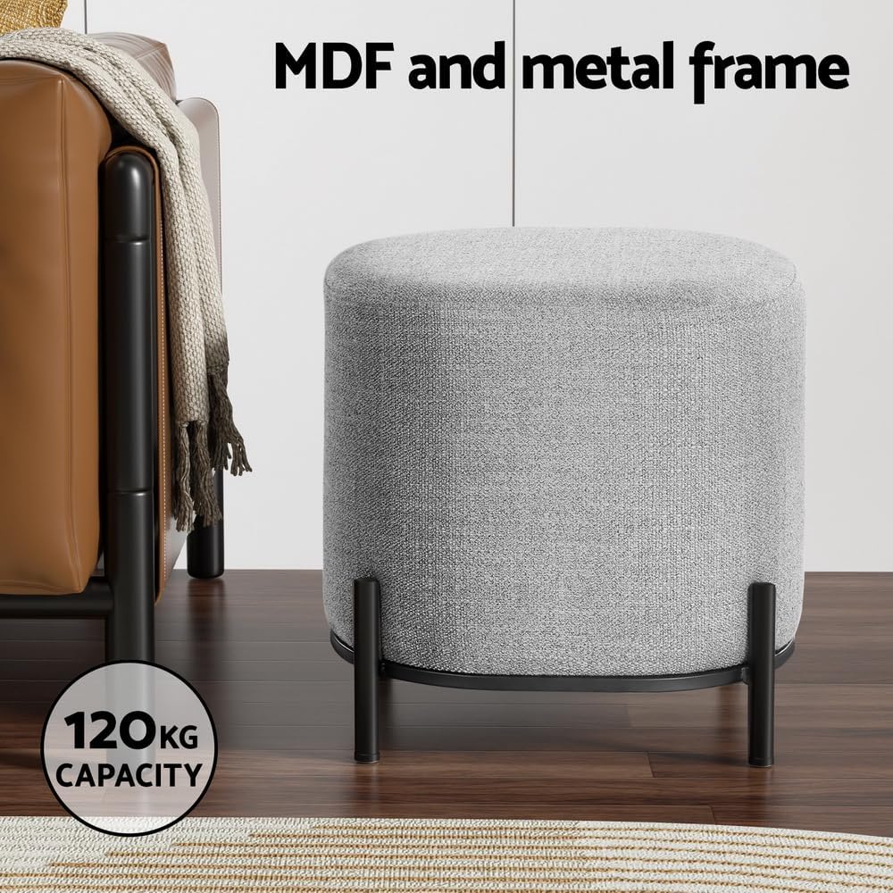 **/otoman, banquinho redondo p - Home Office Furniture avaliação e preço