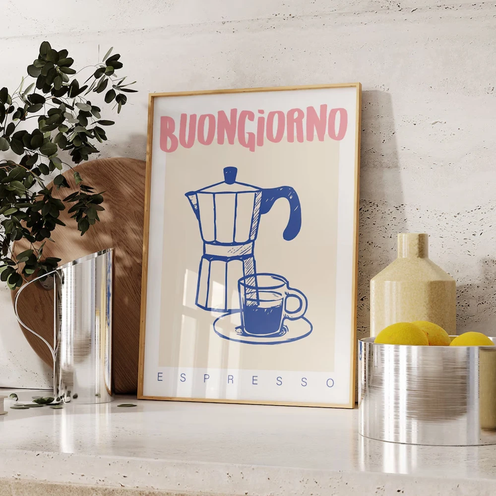 Moderno café espresso arte da  - Home Office Design avaliação e preço