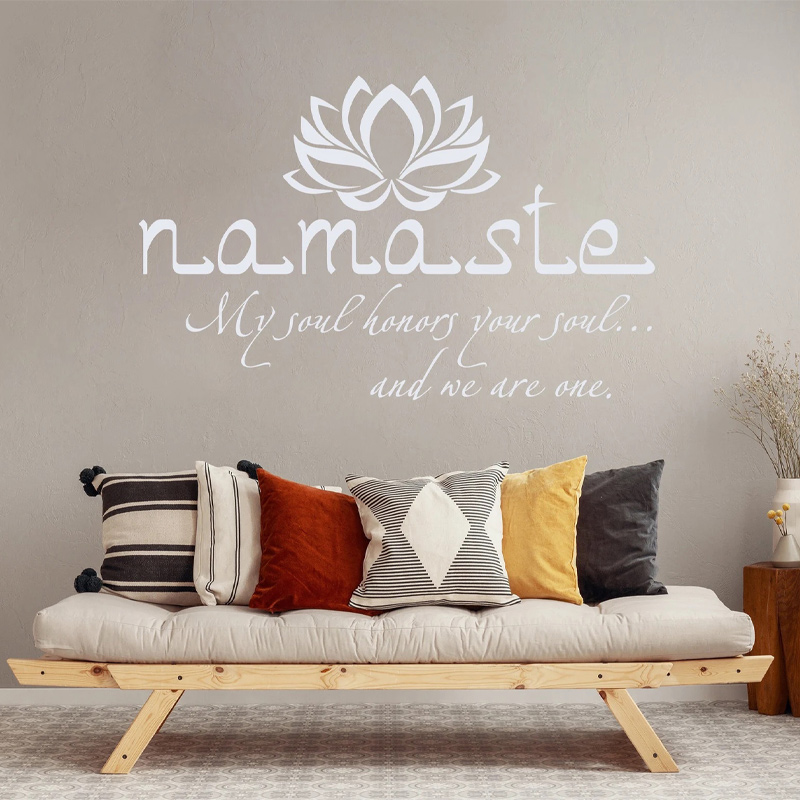 Adesivo de parede Buda lótus f - Home Office Yoga Room avaliação e preço