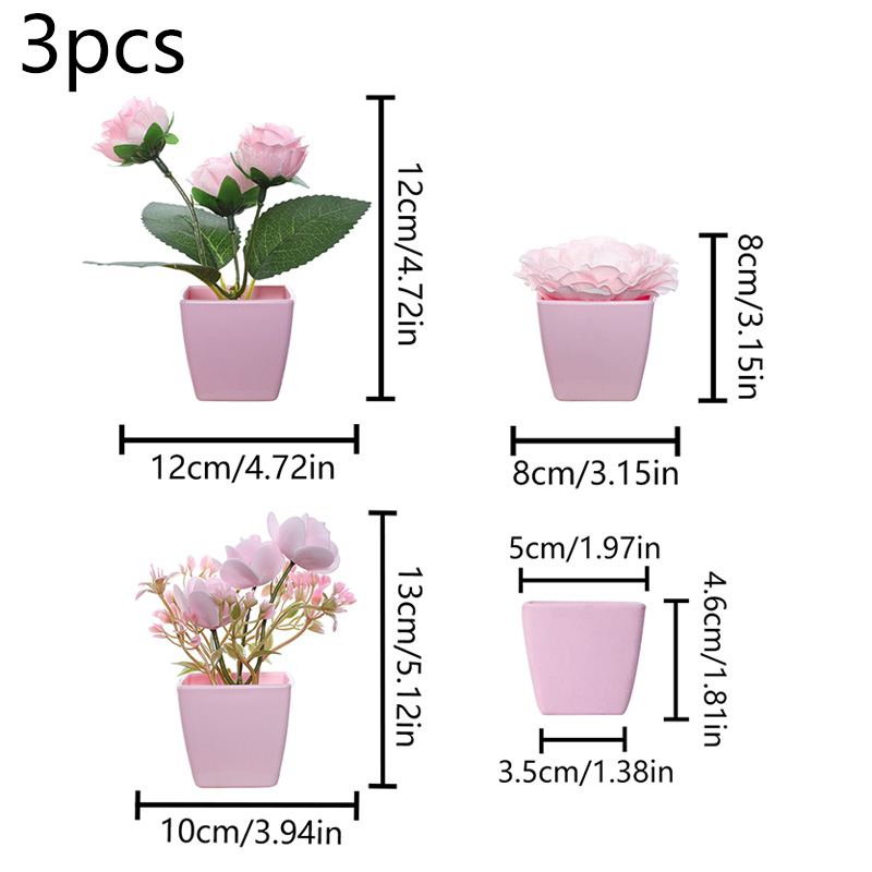 (Um conjunto de 3 peças) mini  - Plant Desk Mini avaliação e preço