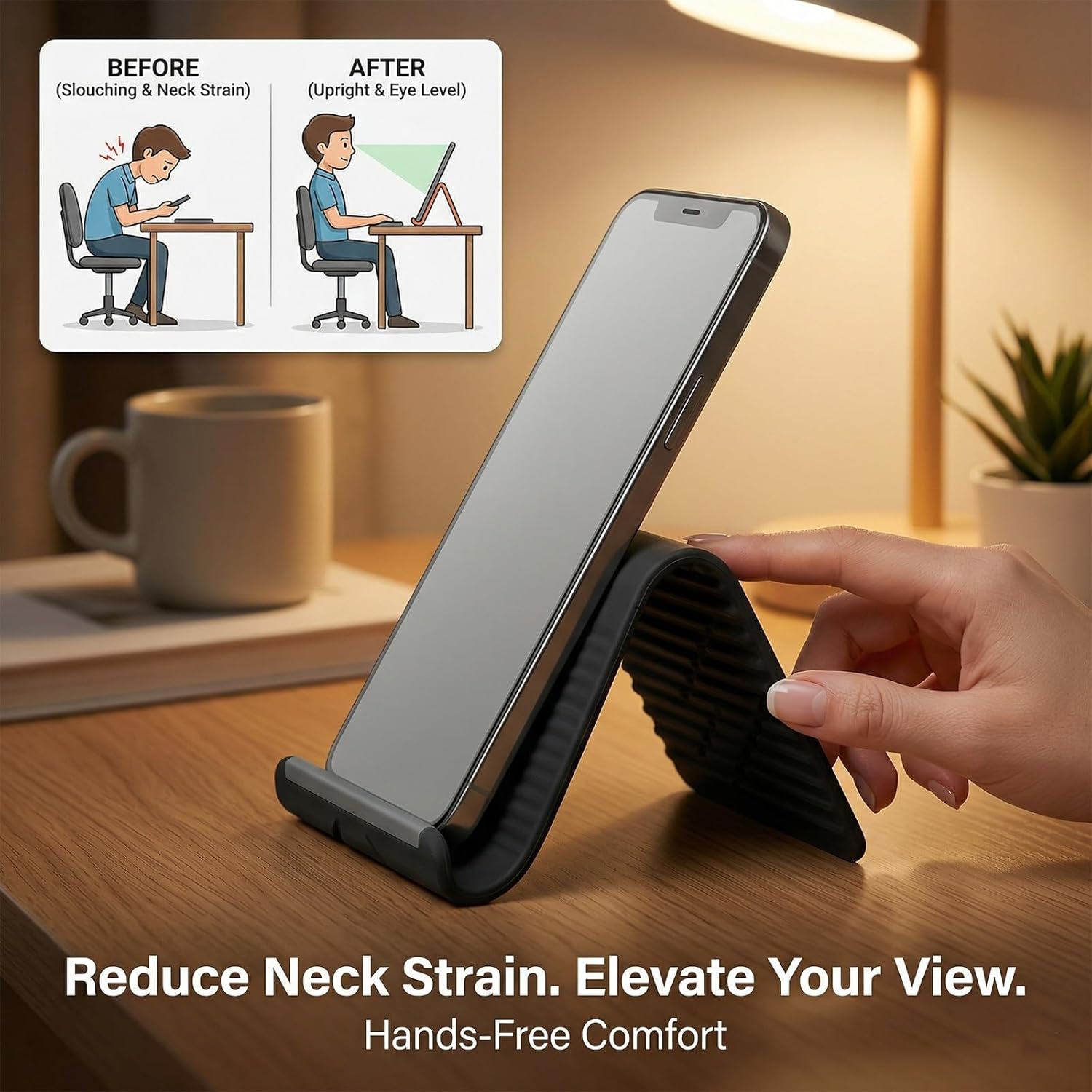 Suporte de Telefone de Silicon - Home Office Jobs avaliação e preço
