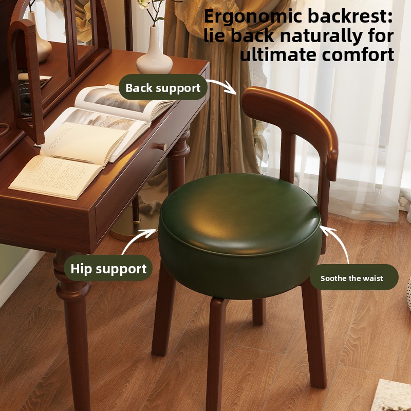 Cadeira giratória de madeira m - Home Office Furniture avaliação e preço