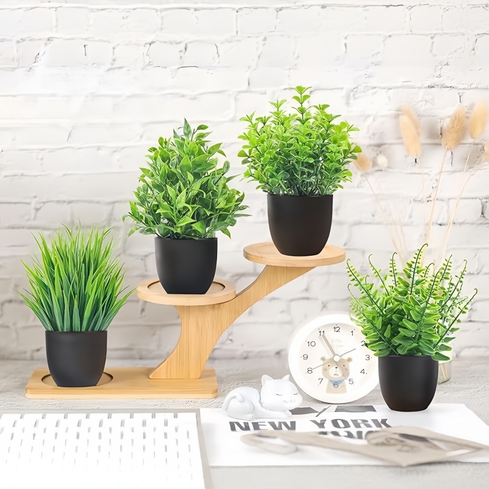 Conjunto de 4 Plantas Artifici - Plant Desk Mini avaliação e preço