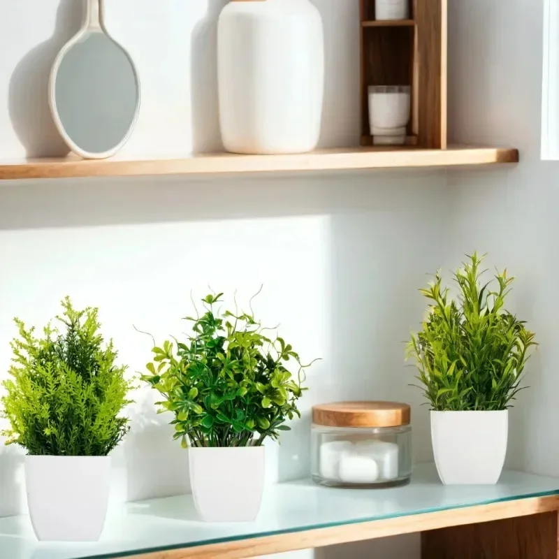 Plantas em vasos artificiais r - Plant Desk Mini avaliação e preço