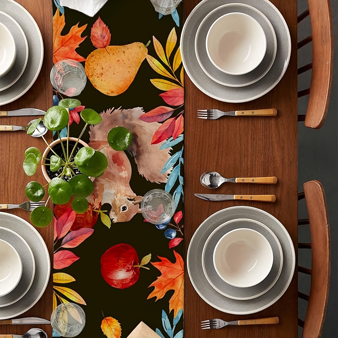 Caminho de Mesa Folhas de Outo - Home Office Marketing avaliação e preço