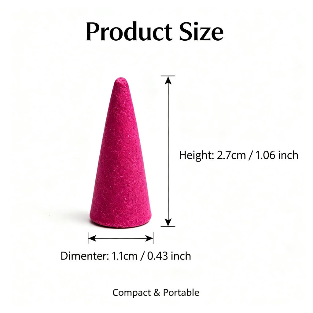Cones e pellets de incenso mis - Home Office Yoga Room avaliação e preço