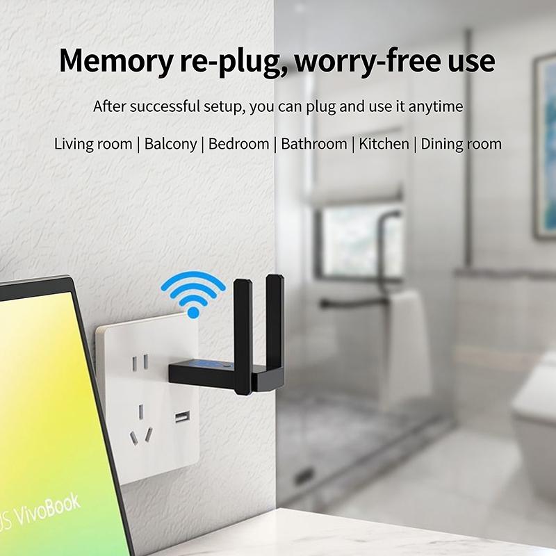 Adaptador WiFi USB 3.0 Plug an - Home Office Jobs avaliação e preço