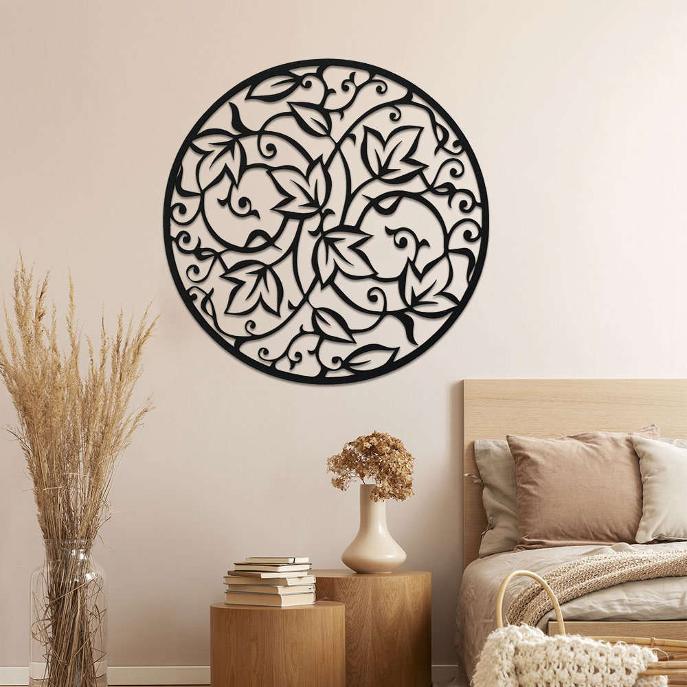 Arte de parede de mandala de m - Home Office Yoga Room avaliação e preço