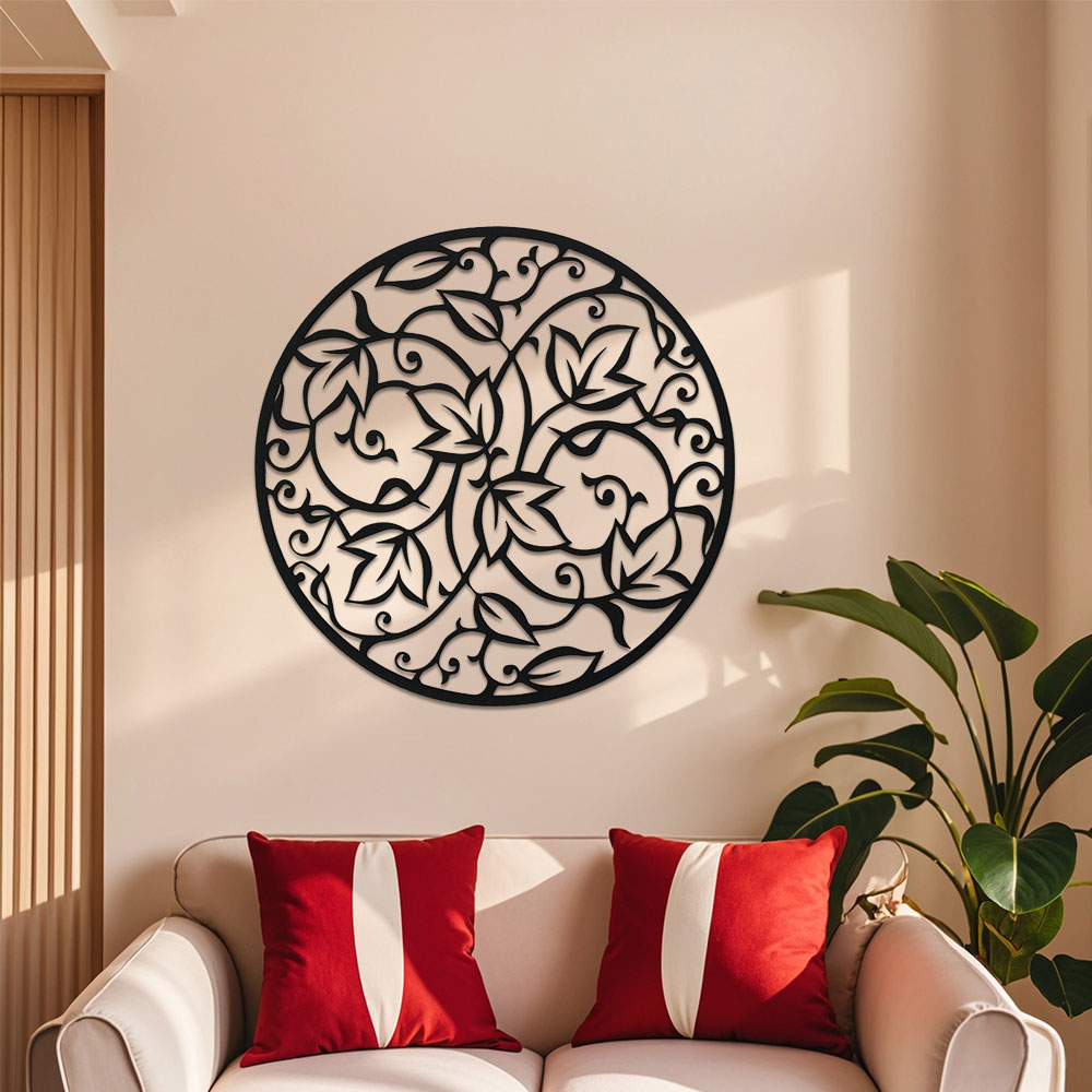 Arte de parede de mandala de m - Home Office Yoga Room avaliação e preço