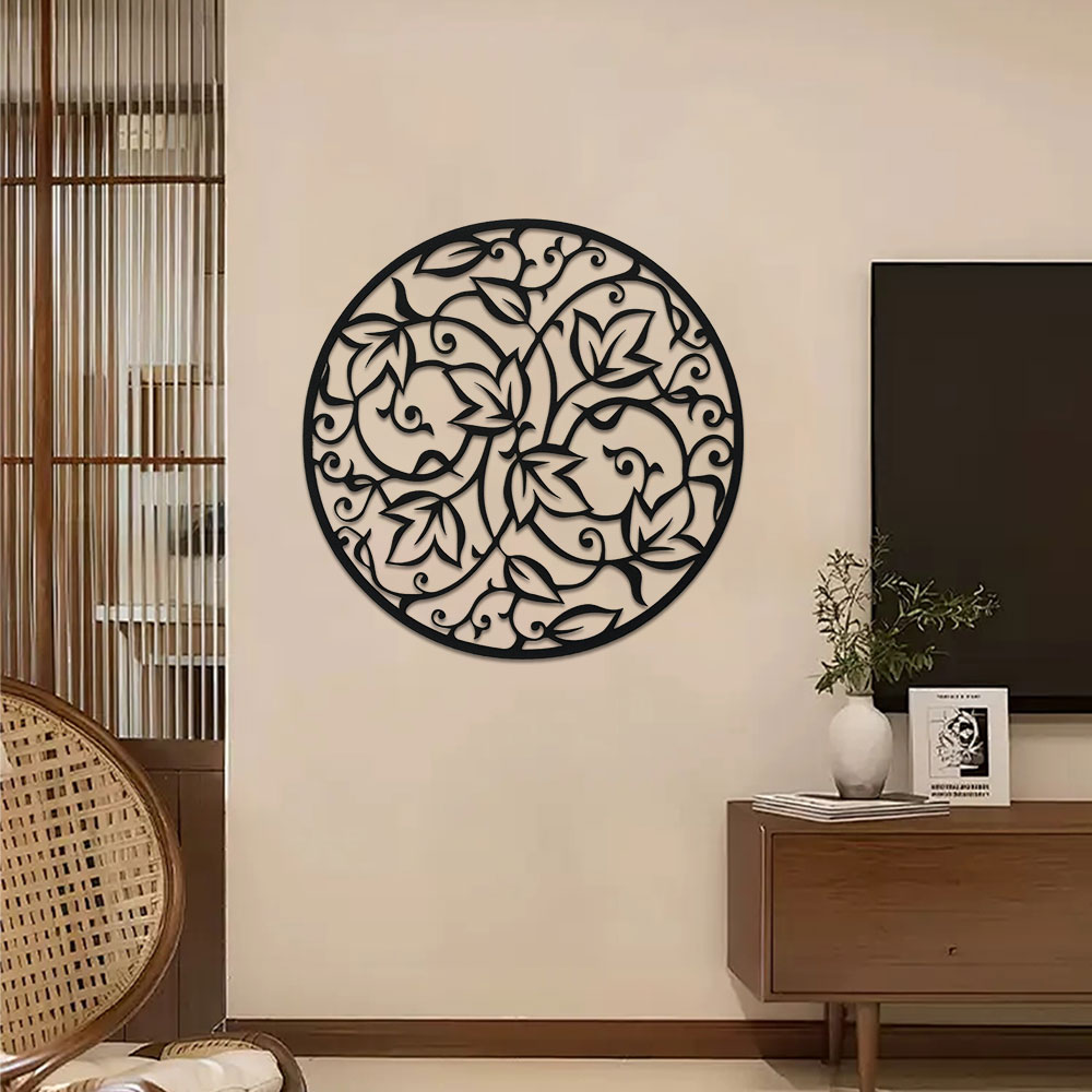 Arte de parede de mandala de m - Home Office Yoga Room avaliação e preço